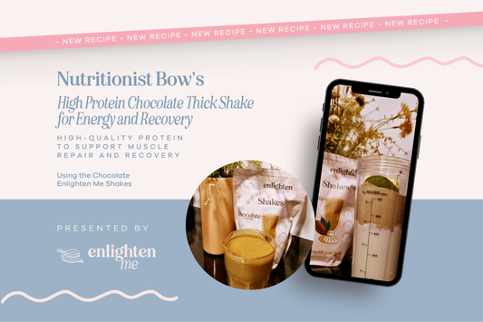 High Protein Chocolate Thick Shake for Energy and Recovery