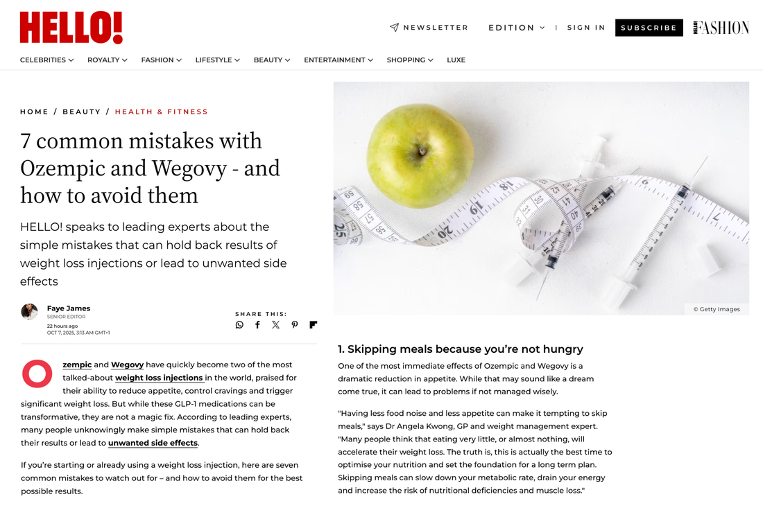 What GLP-1s Teach Us About Sustainable Weight Loss