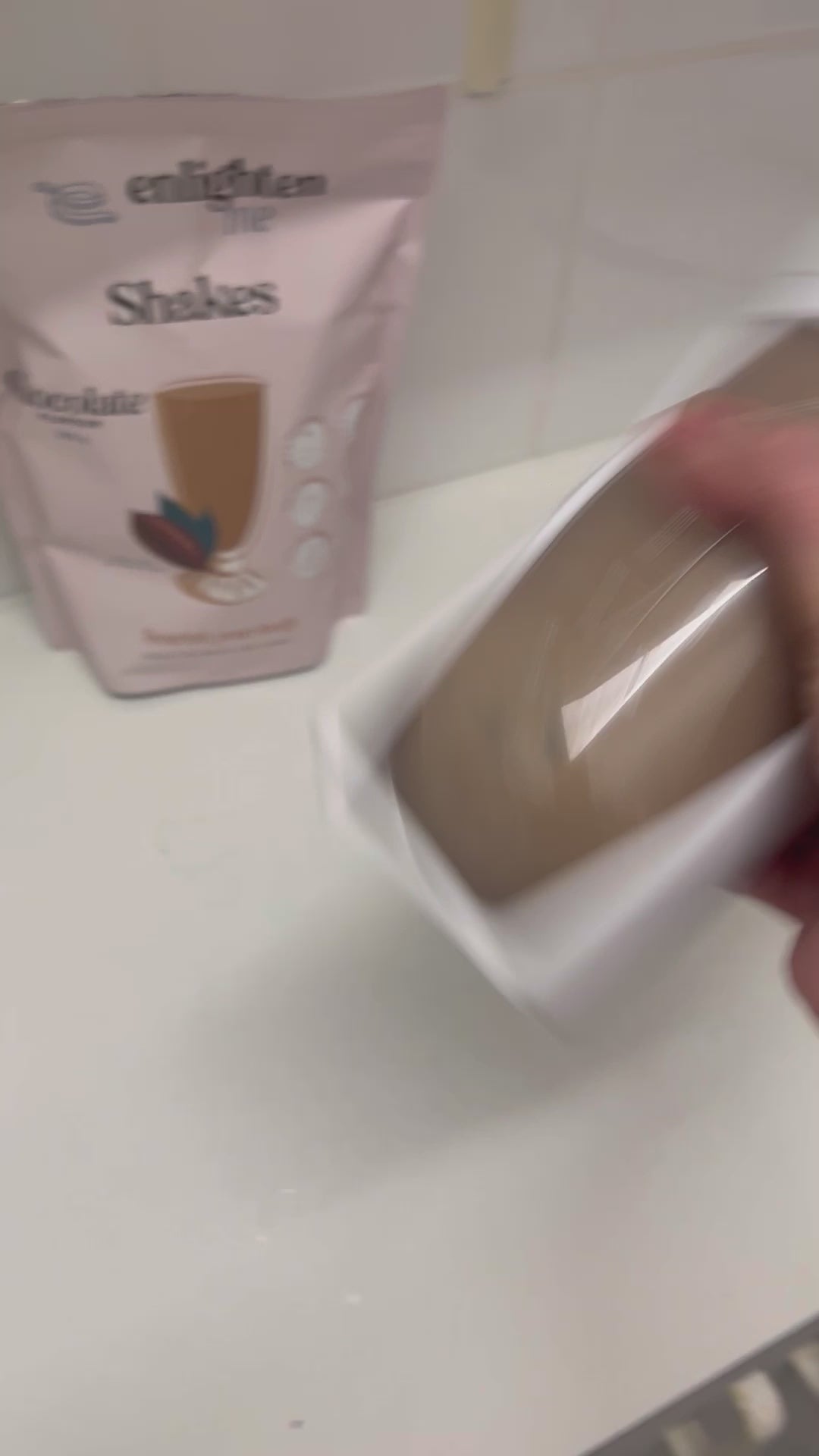 Video of Terri Lynne South mixing an Enlighten Me Shake.