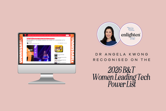 Dr Angela Kwong Recognised on the 2026 B&T Women Leading Tech Power List