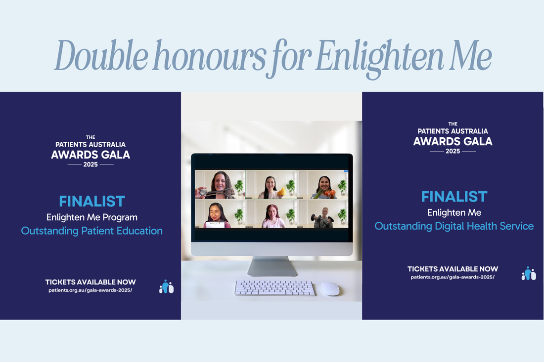 Enlighten Me: Finalists in the 2025 Patients Australia Awards