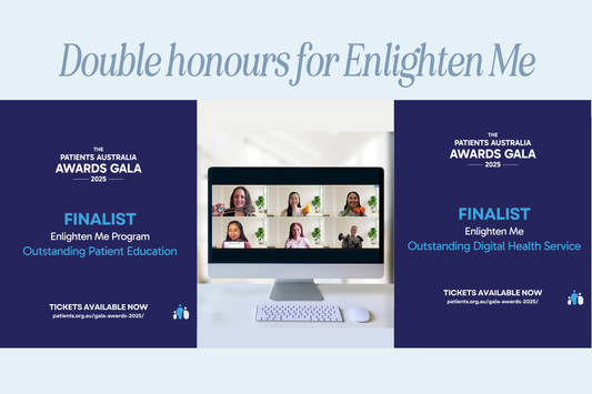 Enlighten Me: Finalists in the 2025 Patients Australia Awards