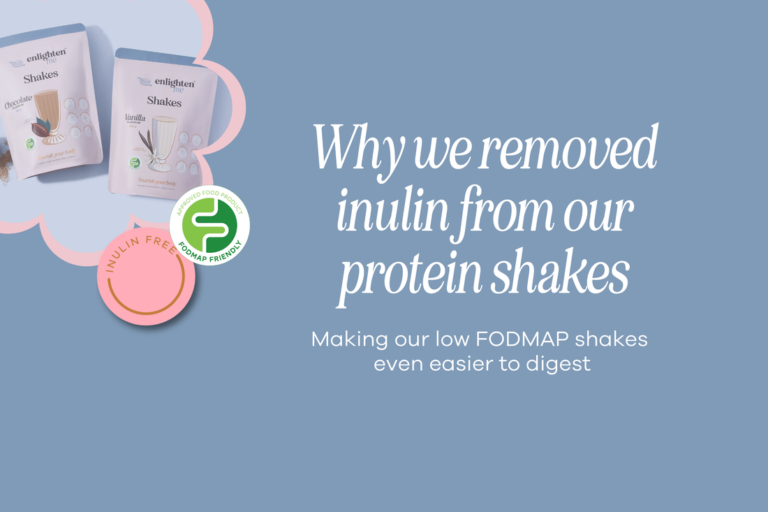 Why We Removed Inulin From Our Protein Shakes