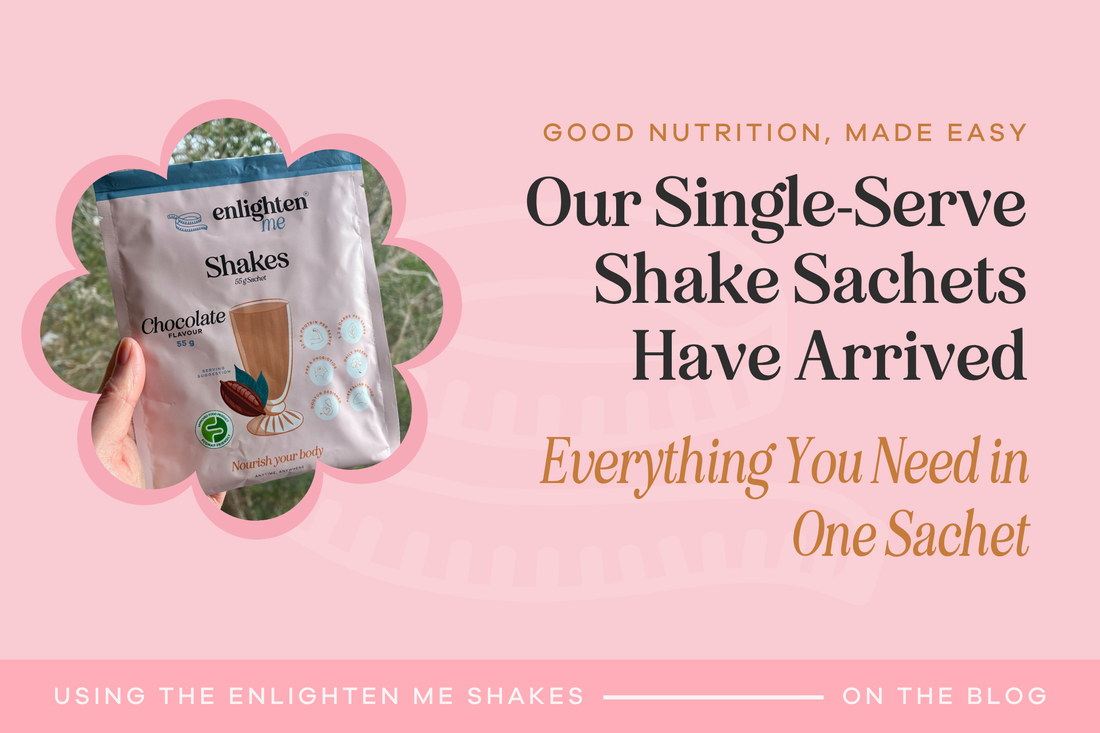 Our Single-Serve Shake Sachets Have Arrived