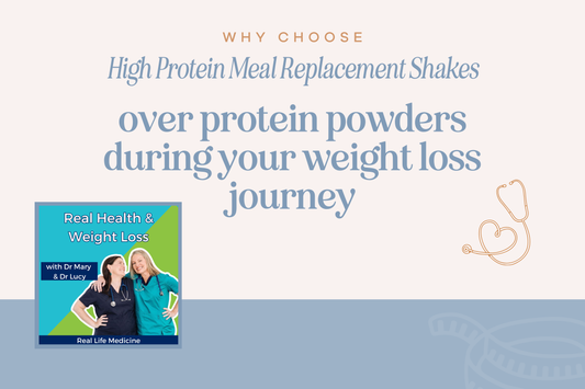 Why choose high protein meal replacement shakes over protein powder for your weight loss journey