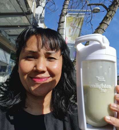Bow Shearman and her Vanilla Enlighten Me Shake