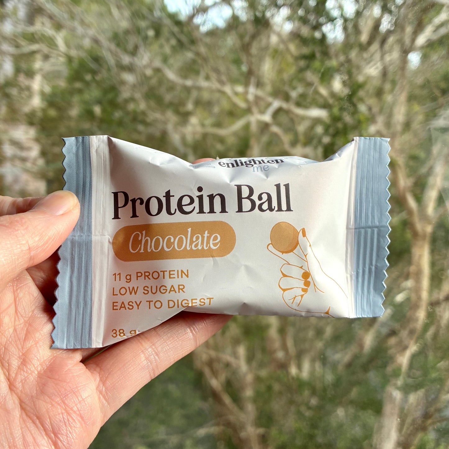 Enlighten Me Chocolate Protein Ball
