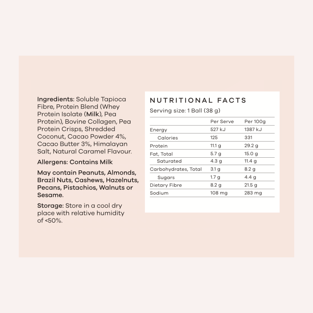 Enlighten Me Chocolate Protein Ball