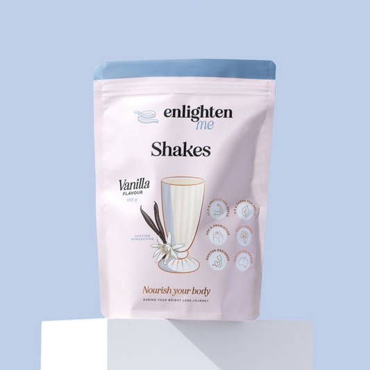 Enlighten Me Shakes Vanilla Flavour | Meal Replacement Shakes for Weight Loss