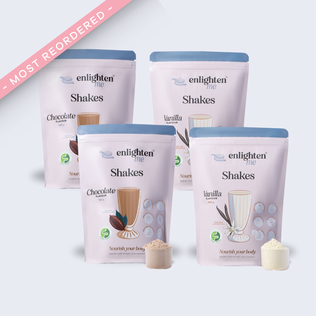 Mixed Flavours Quad Bundle – 28 Serves of Vanilla & Chocolate Shakes